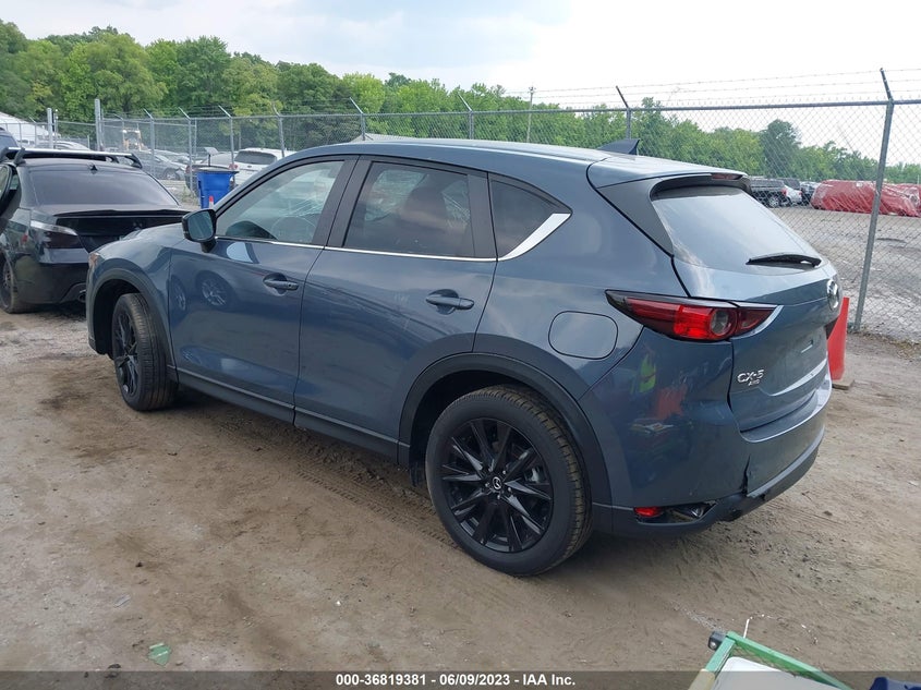 VIN JM3KFBCYXM0375136 2021 MAZDA CX-5 CARBON EDITION TURBO