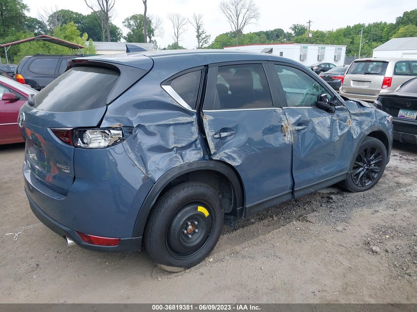 VIN JM3KFBCYXM0375136 2021 MAZDA CX-5 CARBON EDITION TURBO