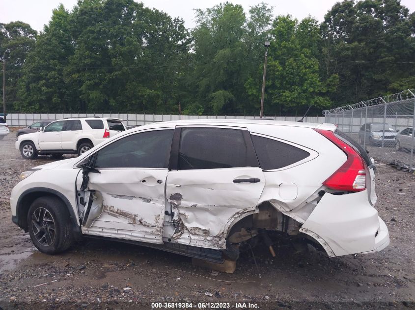 2016 HONDA CR-V SE - 5J6RM3H4XGL008954