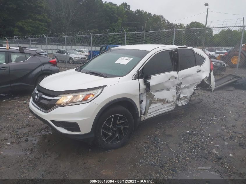 2016 HONDA CR-V SE - 5J6RM3H4XGL008954