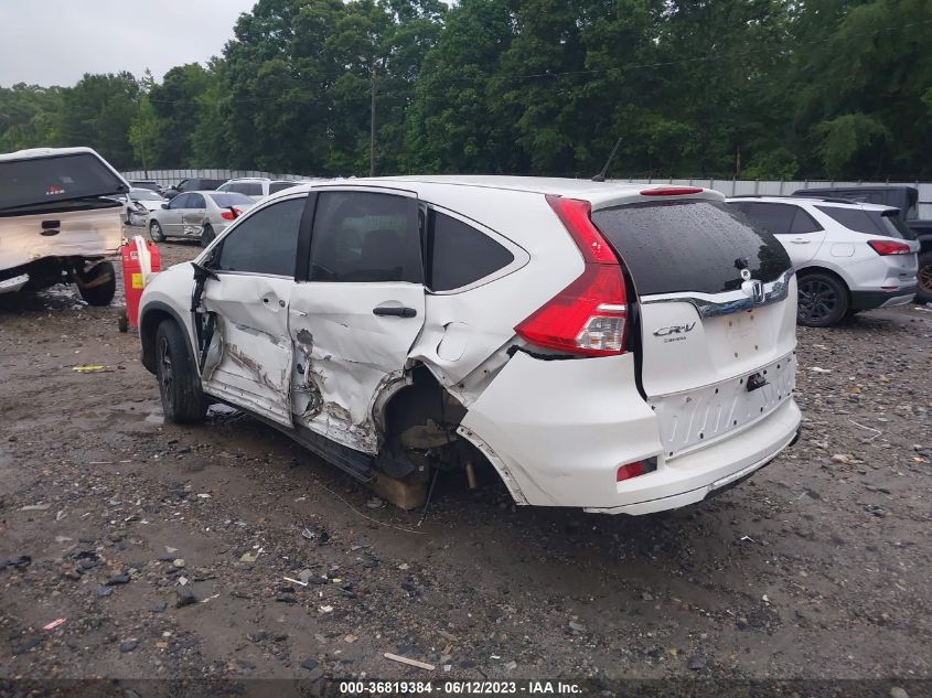 2016 HONDA CR-V SE - 5J6RM3H4XGL008954