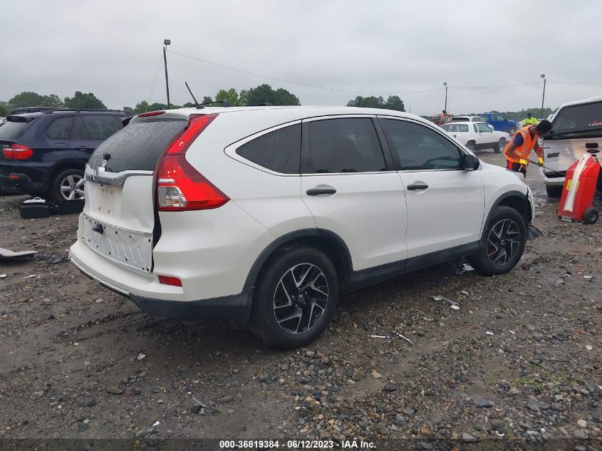2016 HONDA CR-V SE - 5J6RM3H4XGL008954