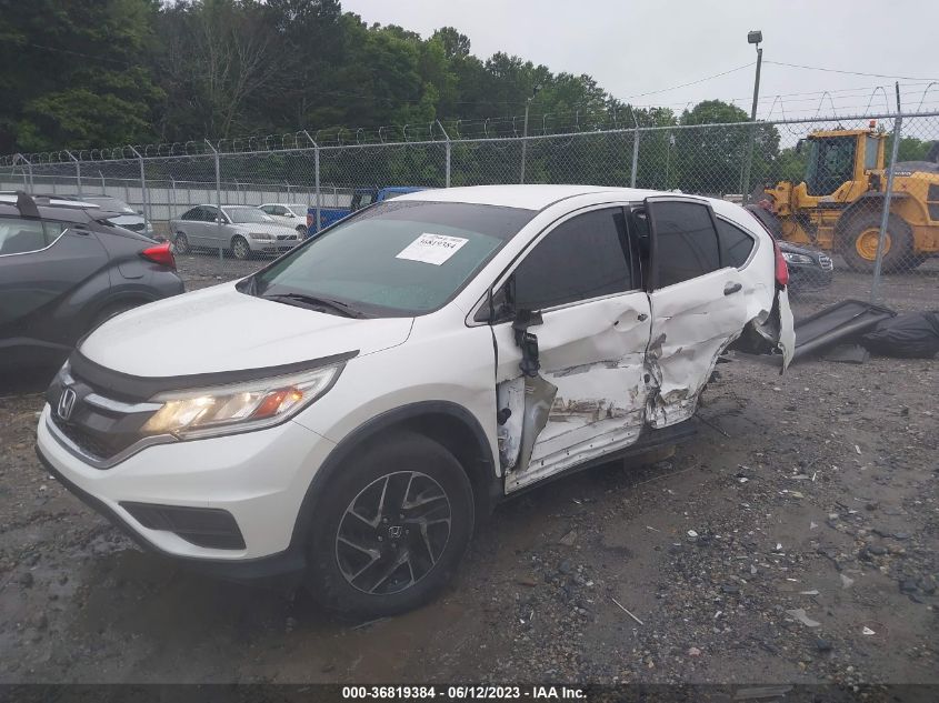 2016 HONDA CR-V SE - 5J6RM3H4XGL008954