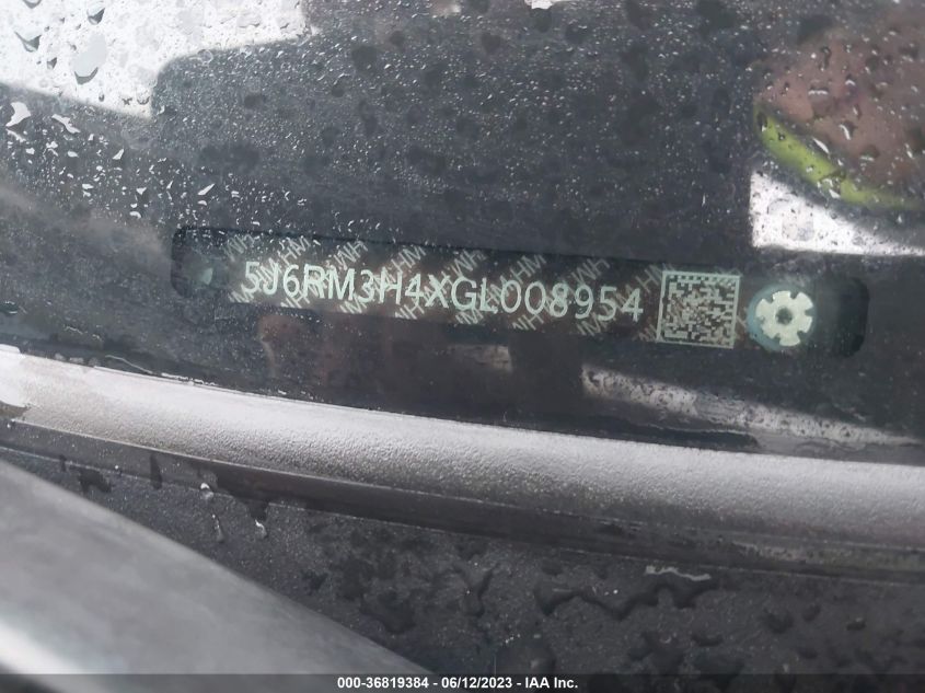 2016 HONDA CR-V SE - 5J6RM3H4XGL008954