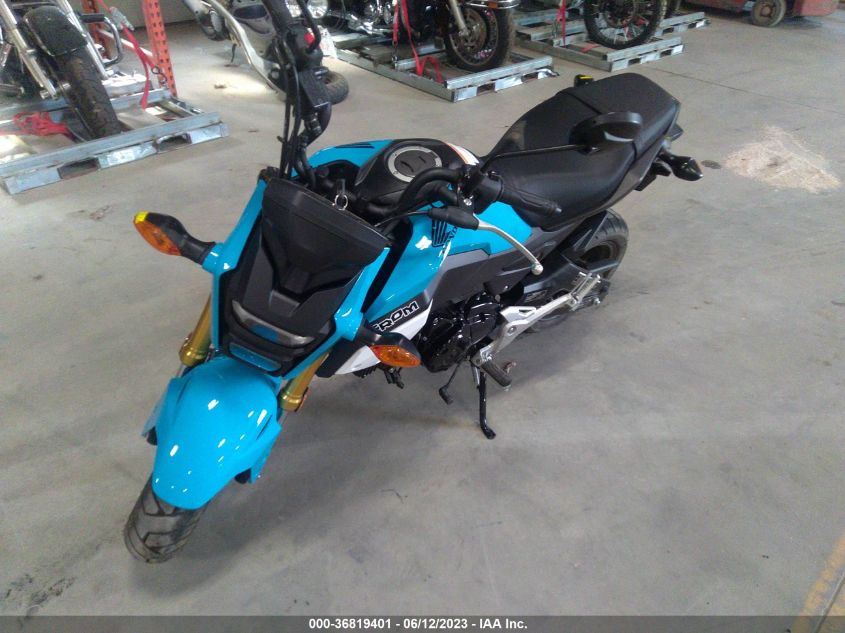 2019 HONDA GROM 125 MLHJC7519K5105841