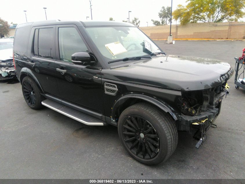 2016 LAND ROVER LR4 HSE - SALAG2V62GA815953