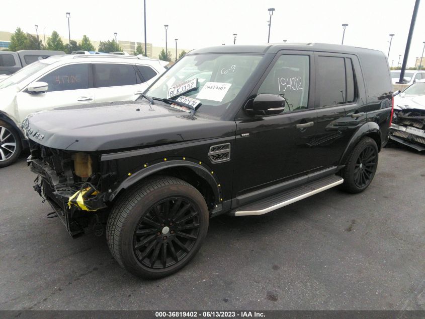 2016 LAND ROVER LR4 HSE - SALAG2V62GA815953