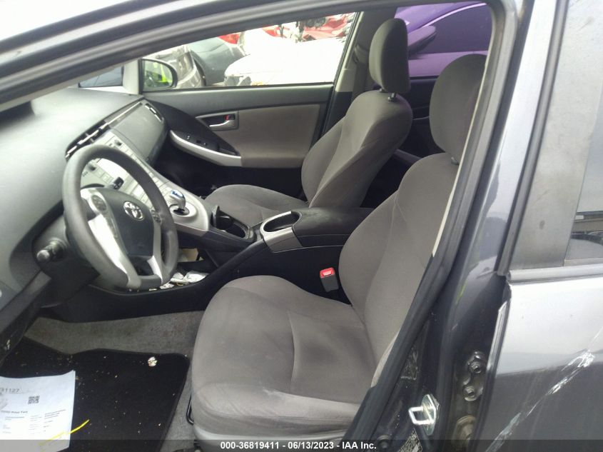 2013 TOYOTA PRIUS ONE/TWO/THREE/FOUR/FIVE - JTDKN3DU7D5563838