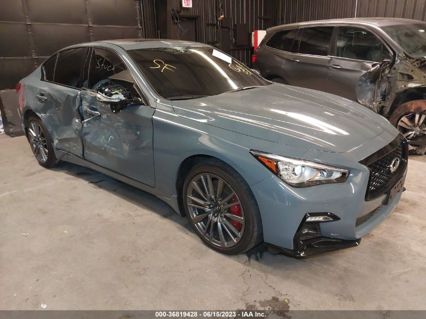 2022 INFINITI Q50 RED SPORT 400 - JN1FV7DR2NM390132