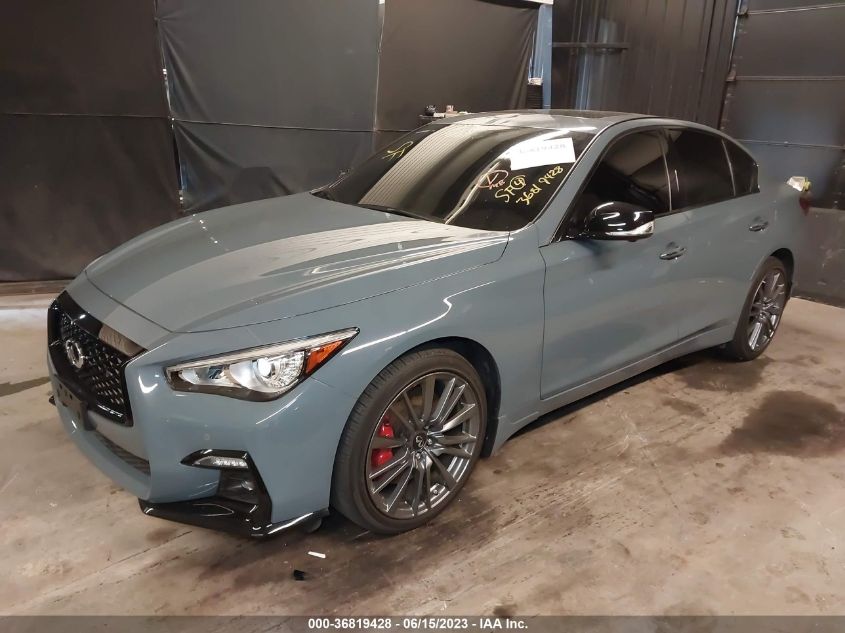 2022 INFINITI Q50 RED SPORT 400 - JN1FV7DR2NM390132