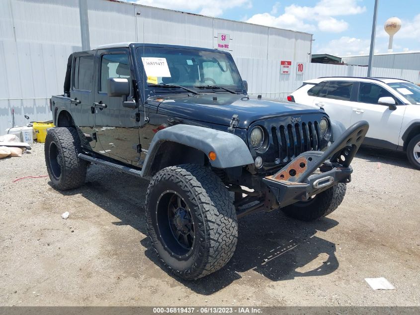 2016 JEEP WRANGLER UNLIMITED SPORT - 1C4BJWDG0GL145001