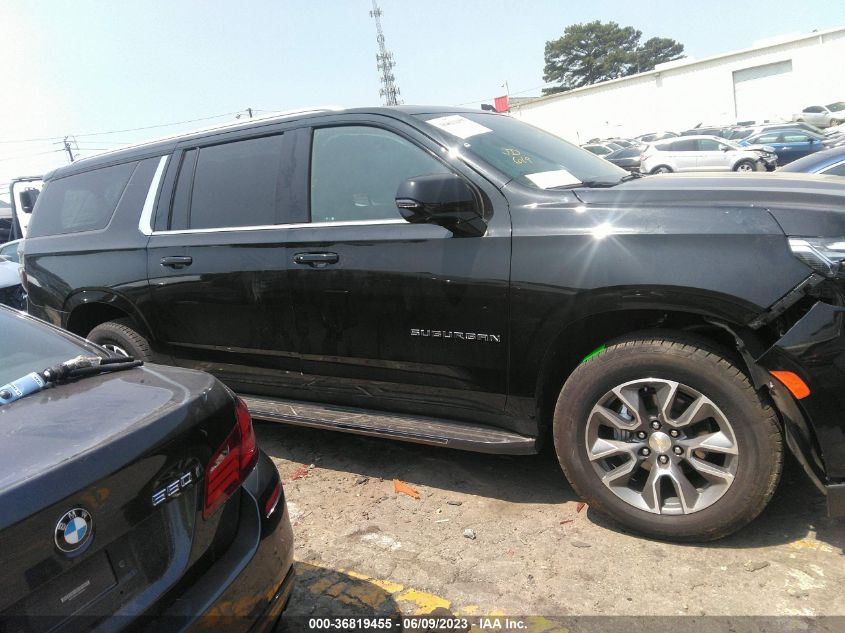 2022 CHEVROLET SUBURBAN C1500 LT - 1GNSCCKD9NR261915