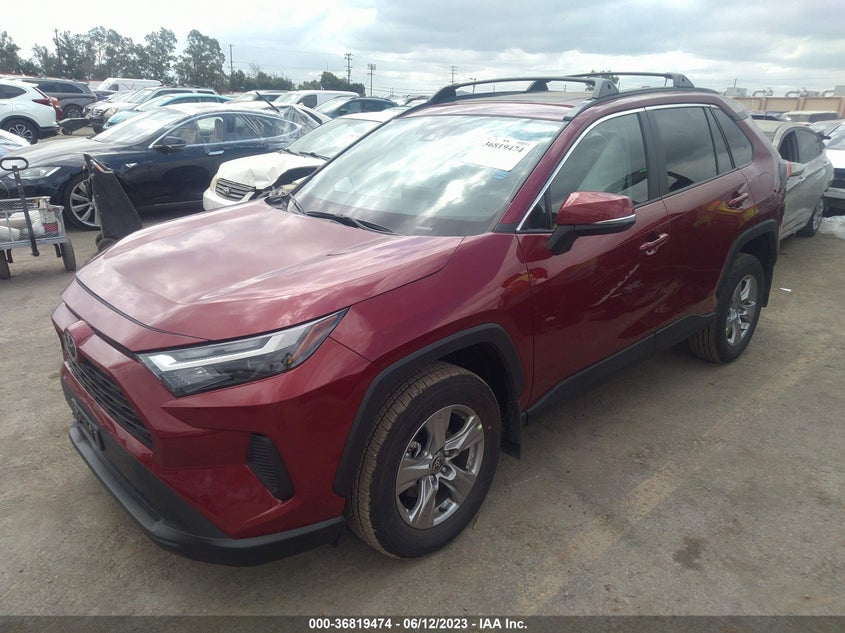 VIN 2T3W1RFV2PW253387 2023 TOYOTA RAV4 XLE