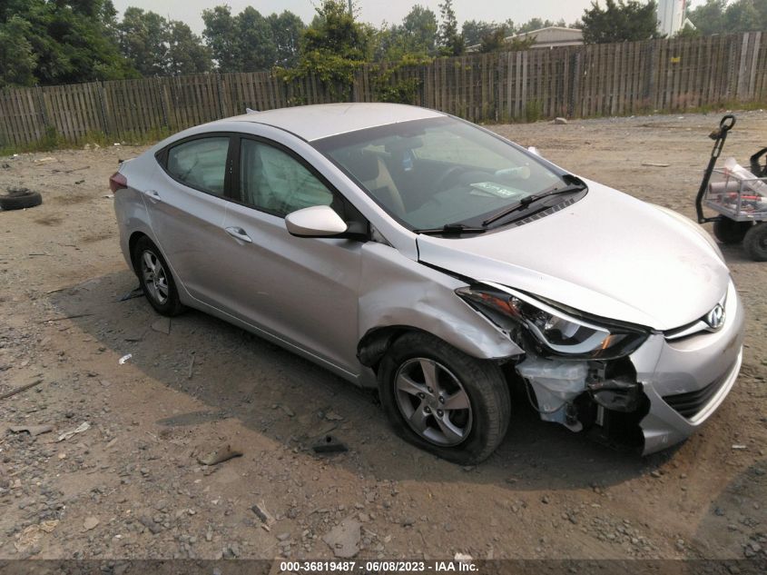 2015 HYUNDAI ELANTRA SE - 5NPDH4AE0FH652253