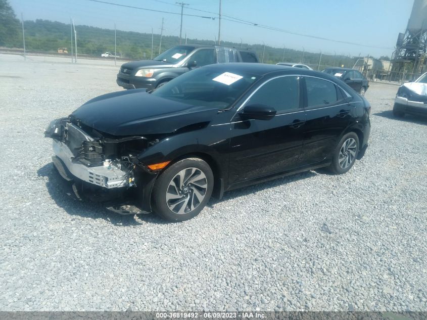 2017 HONDA CIVIC HATCHBACK LX - SHHFK7H22HU221159