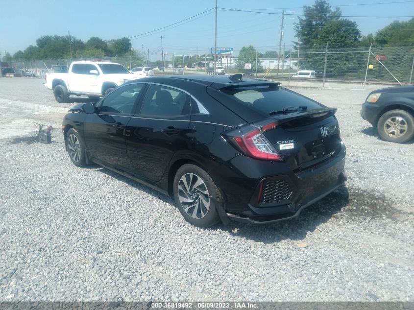 2017 HONDA CIVIC HATCHBACK LX - SHHFK7H22HU221159