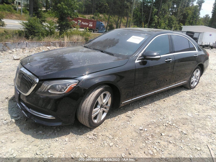 VIN WDDUG6EB5JA356536 2018 MERCEDES-BENZ S-CLASS S 450