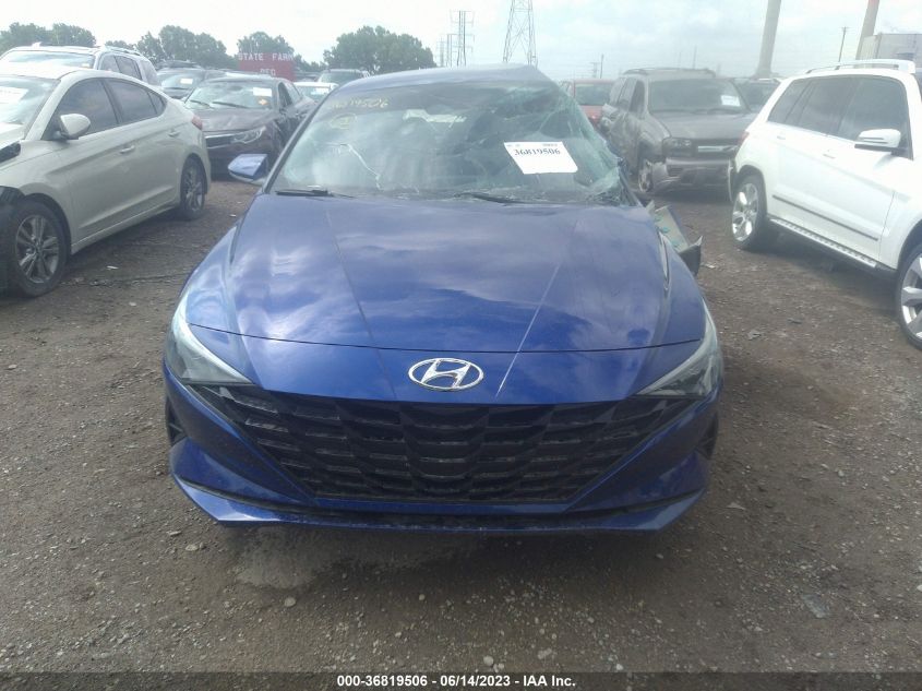 2022 HYUNDAI ELANTRA SEL - KMHLM4AG3NU307467