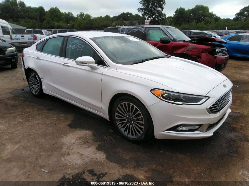 2017 FORD FUSION SE - 3FA6P0HD2HR406330