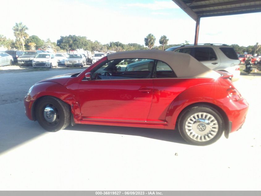 2015 VOLKSWAGEN BEETLE CONVERTIBLE 1.8T W/TECH 3VW507AT3FM817456