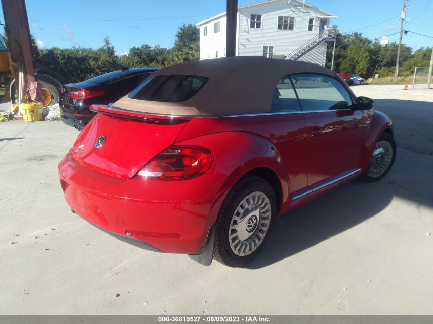 2015 VOLKSWAGEN BEETLE CONVERTIBLE 1.8T W/TECH 3VW507AT3FM817456