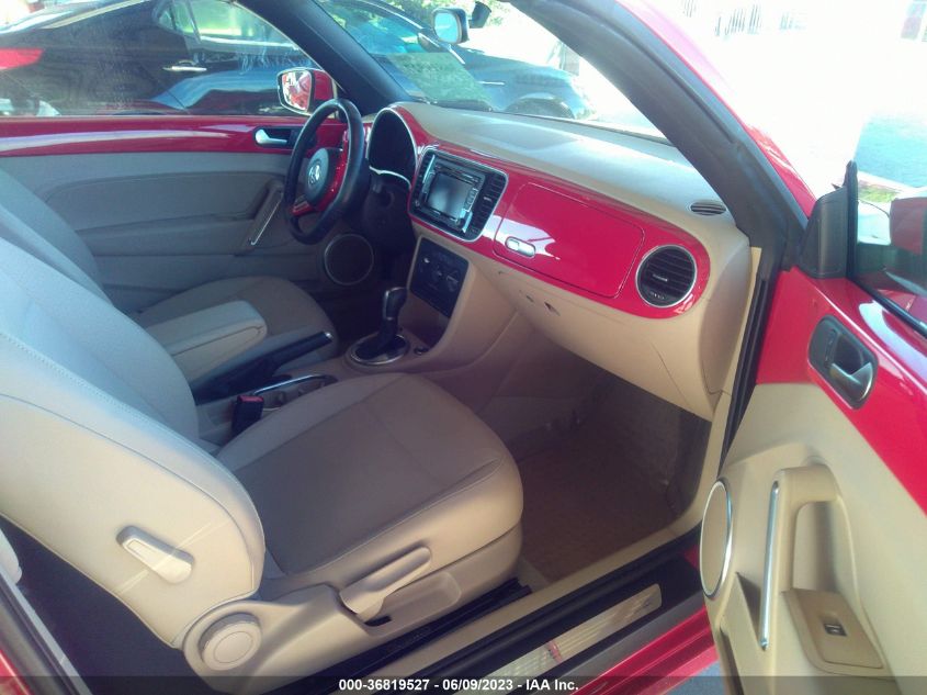 2015 VOLKSWAGEN BEETLE CONVERTIBLE 1.8T W/TECH 3VW507AT3FM817456