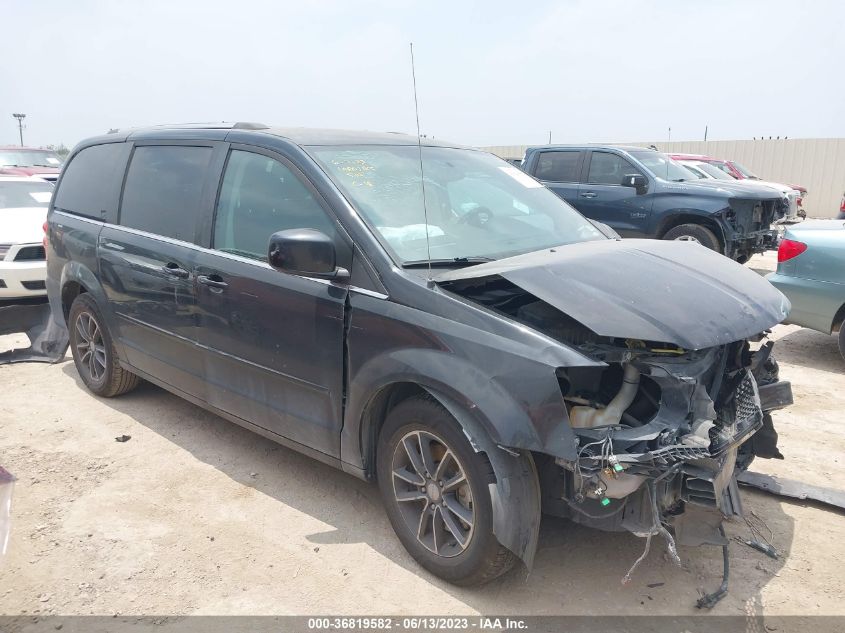 2017 DODGE GRAND CARAVAN SXT - 2C4RDGCGXHR847347