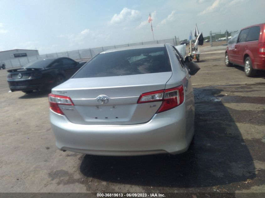 2013 TOYOTA CAMRY L/LE/SE/XLE - 4T1BF1FK6DU234384