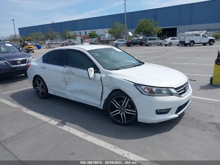 2014 HONDA ACCORD SEDAN SPORT - 1HGCR2F52EA290035