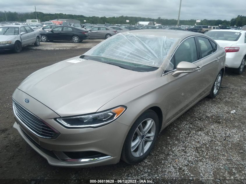 2018 FORD FUSION SE - 3FA6P0HD7JR160851
