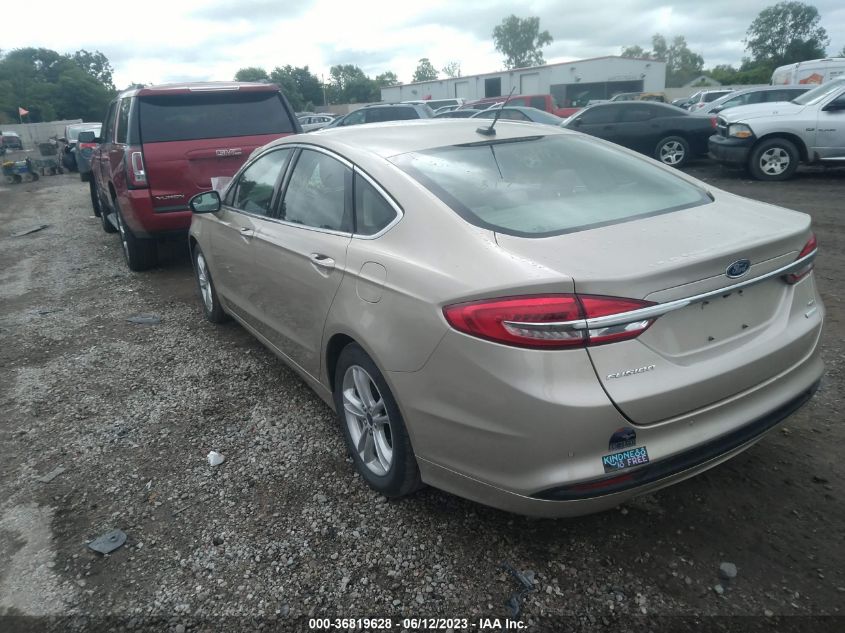 2018 FORD FUSION SE - 3FA6P0HD7JR160851