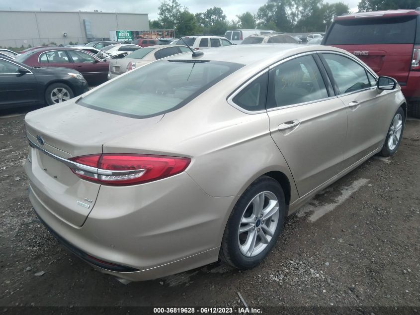2018 FORD FUSION SE - 3FA6P0HD7JR160851