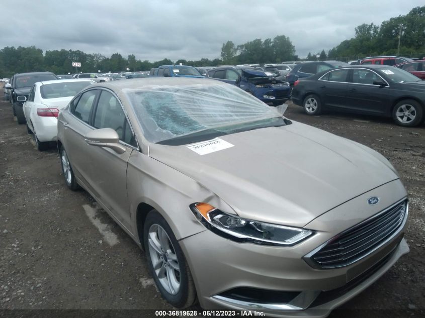 2018 FORD FUSION SE - 3FA6P0HD7JR160851