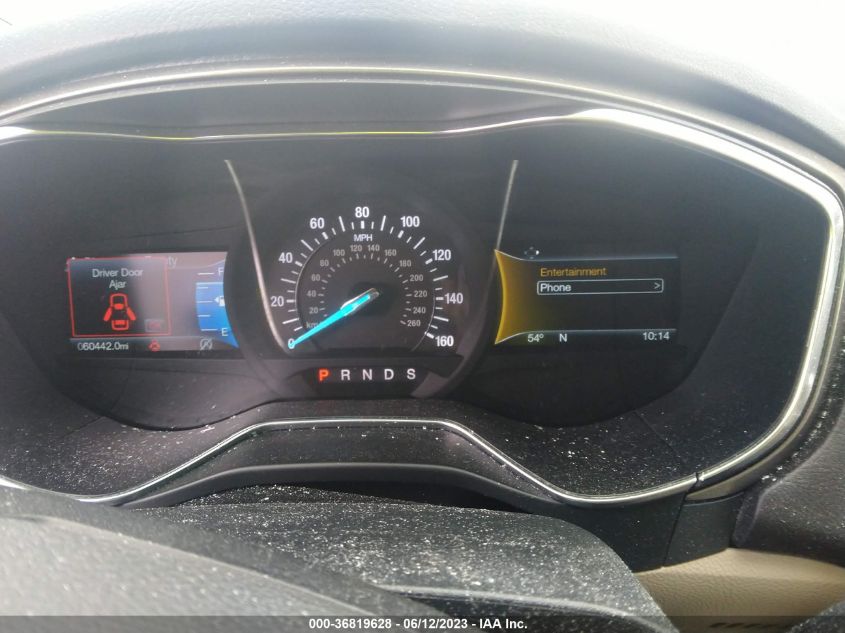 2018 FORD FUSION SE - 3FA6P0HD7JR160851