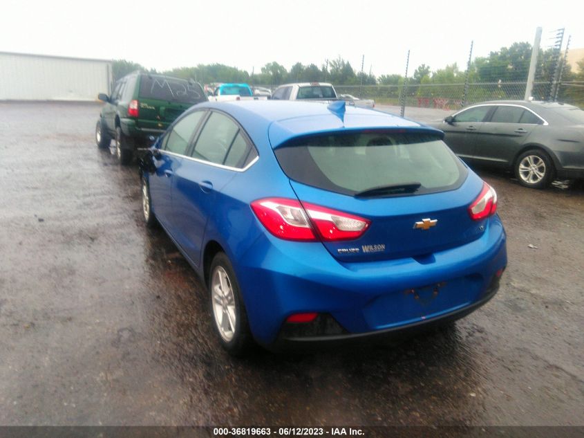 2017 CHEVROLET CRUZE LT - 3G1BE6SM5HS567444