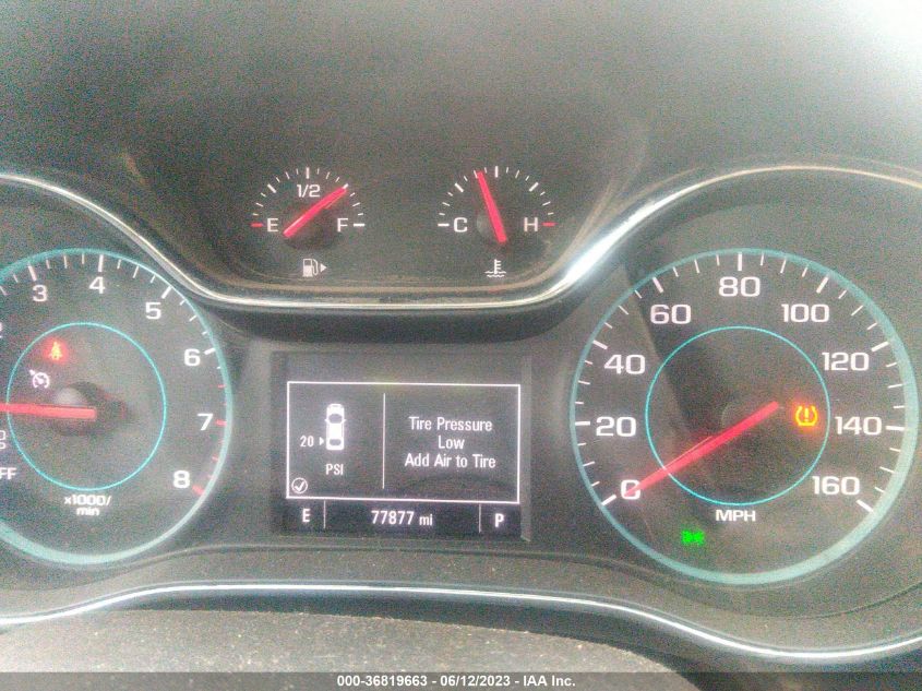 2017 CHEVROLET CRUZE LT - 3G1BE6SM5HS567444