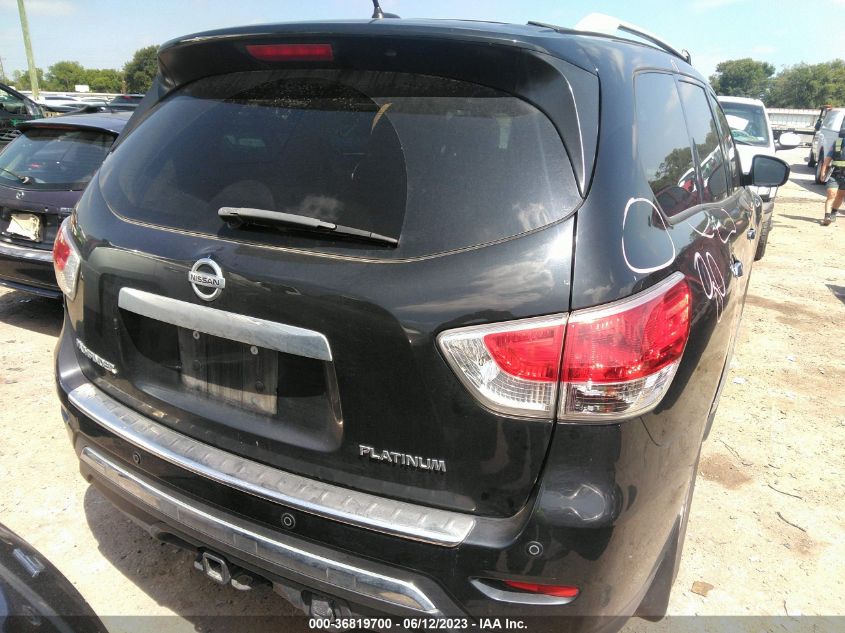 2015 NISSAN PATHFINDER PLATINUM - 5N1AR2MN2FC602364