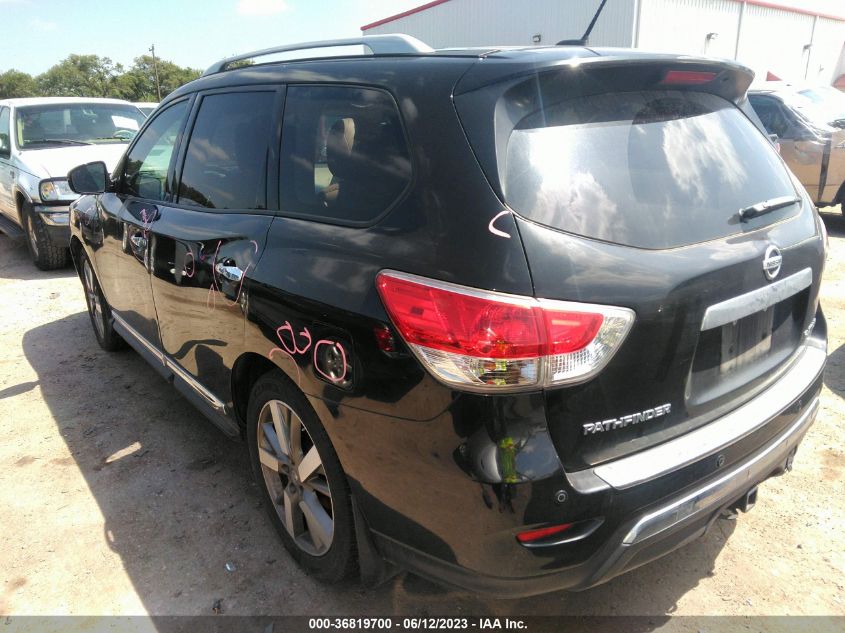 2015 NISSAN PATHFINDER PLATINUM - 5N1AR2MN2FC602364