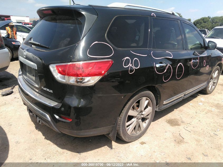 2015 NISSAN PATHFINDER PLATINUM - 5N1AR2MN2FC602364
