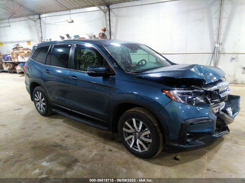 2021 HONDA PILOT EX-L - 5FNYF6H56MB046654