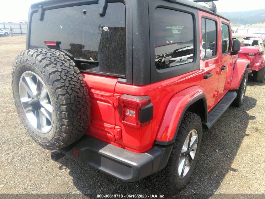 2018 JEEP WRANGLER UNLIMITED SAHARA - 1C4HJXEG5JW226743