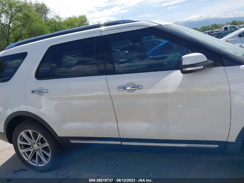 2016 FORD EXPLORER LIMITED - 1FM5K8F82GGC94395