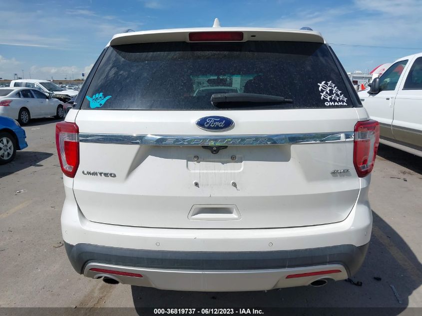 2016 FORD EXPLORER LIMITED - 1FM5K8F82GGC94395