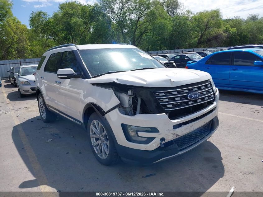 2016 FORD EXPLORER LIMITED - 1FM5K8F82GGC94395