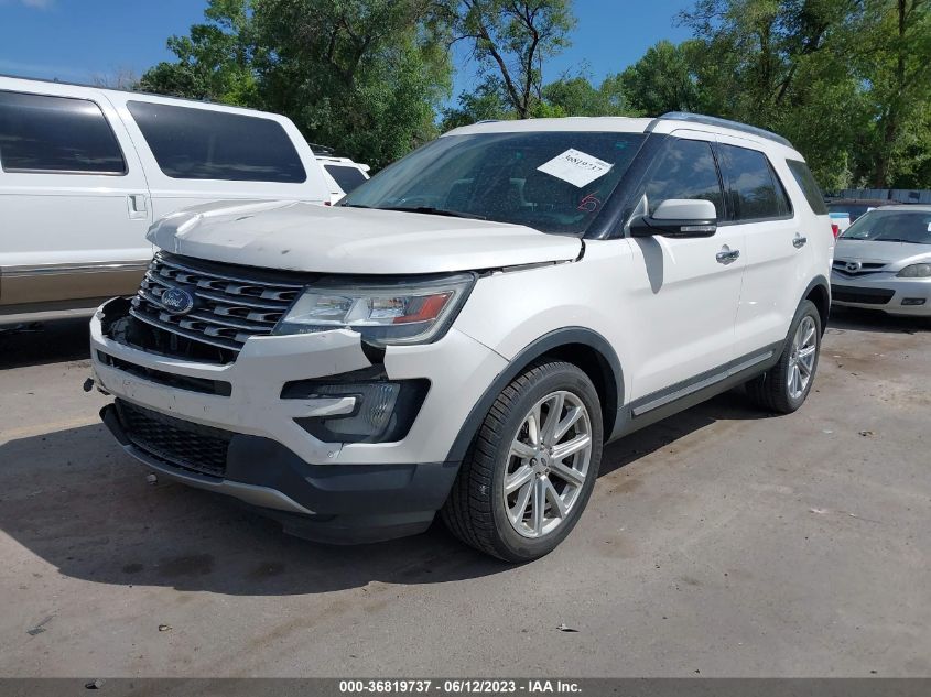 2016 FORD EXPLORER LIMITED - 1FM5K8F82GGC94395