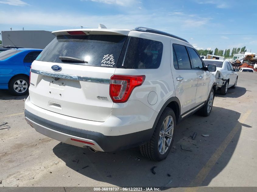 2016 FORD EXPLORER LIMITED - 1FM5K8F82GGC94395