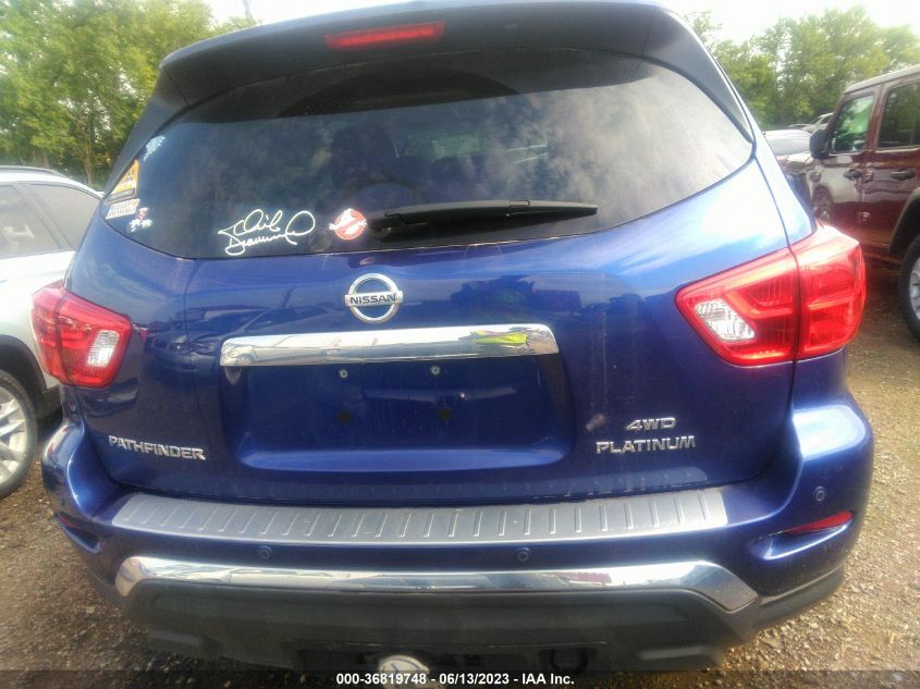 2020 NISSAN PATHFINDER PLATINUM - 5N1DR2DM6LC596150