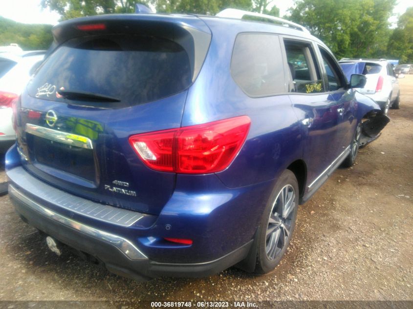 2020 NISSAN PATHFINDER PLATINUM - 5N1DR2DM6LC596150
