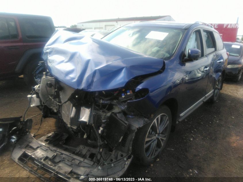 2020 NISSAN PATHFINDER PLATINUM - 5N1DR2DM6LC596150