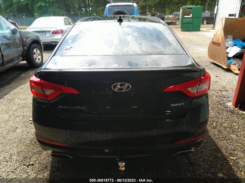 2015 HYUNDAI SONATA 2.4L SPORT - 5NPE34AFXFH101632